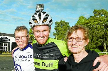 Euan’s 11 day cycle race raises £15k