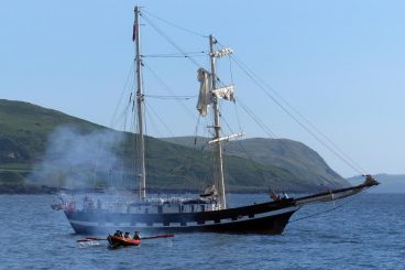 Smuggling drama for Dumfries tall ship