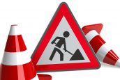 Urgent works on A76