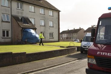 Dumfries flat fire victim named