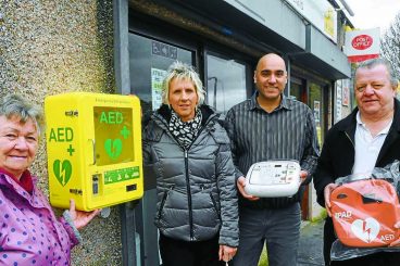 Life saving boxes go up round town