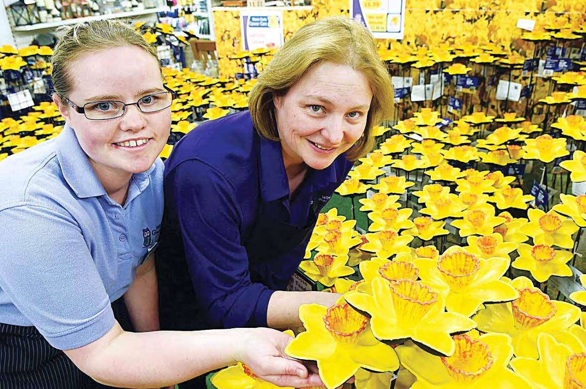 Garden centre highlights Marie Curie group