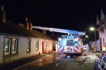 Late night Lochmaben blaze ‘suspicious’