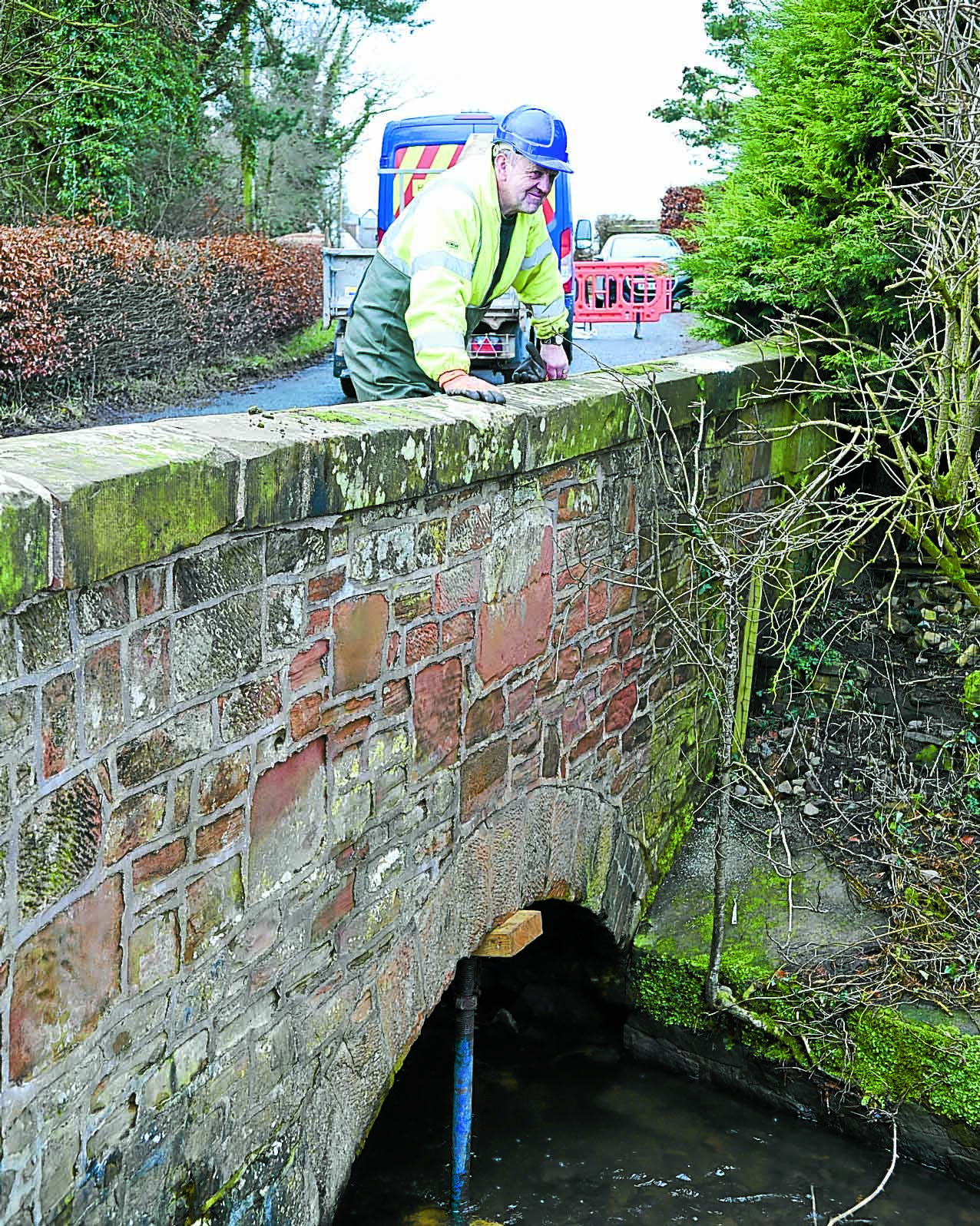 Emergency bridge closure