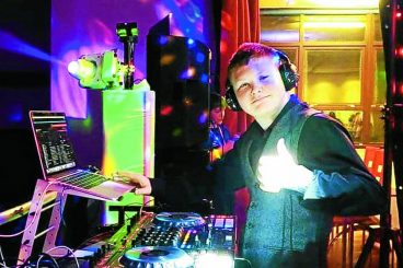 DJ Connor keeps the music coming