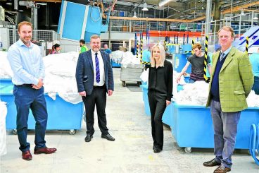 Praise for regional laundry company