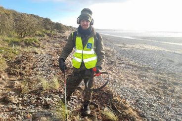 Charity trekker John gets a taste of winter