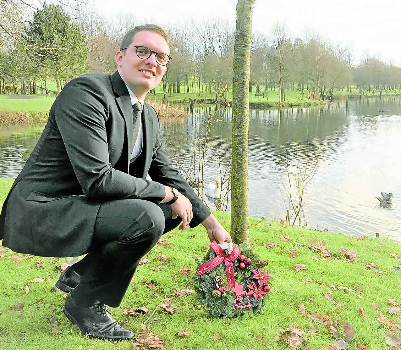 Grave gesture stretches across the UK