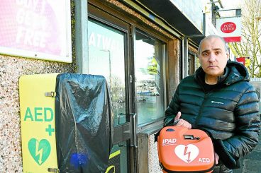 Anger as second defibrillator damaged