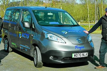 Electric first for transport group