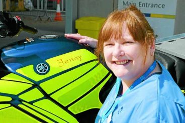 Blood bike named after award winning nurse