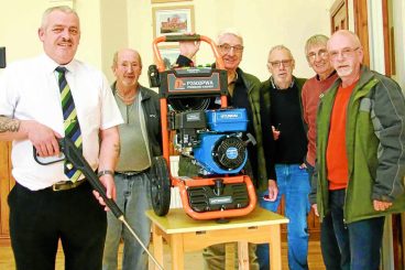 Men’s Shed powers on