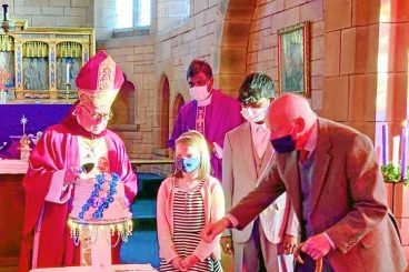 Bishop visits Lockerbie