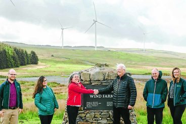 Residents take a share in windfarm