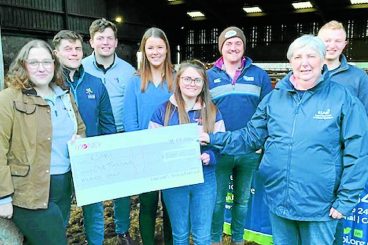 Young farmers raise £1000 for RSABI