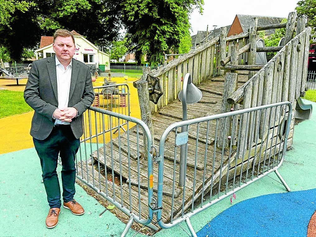 Park ‘neglect’ angers MSP