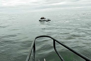 Lifeboat crews issue sea warnings