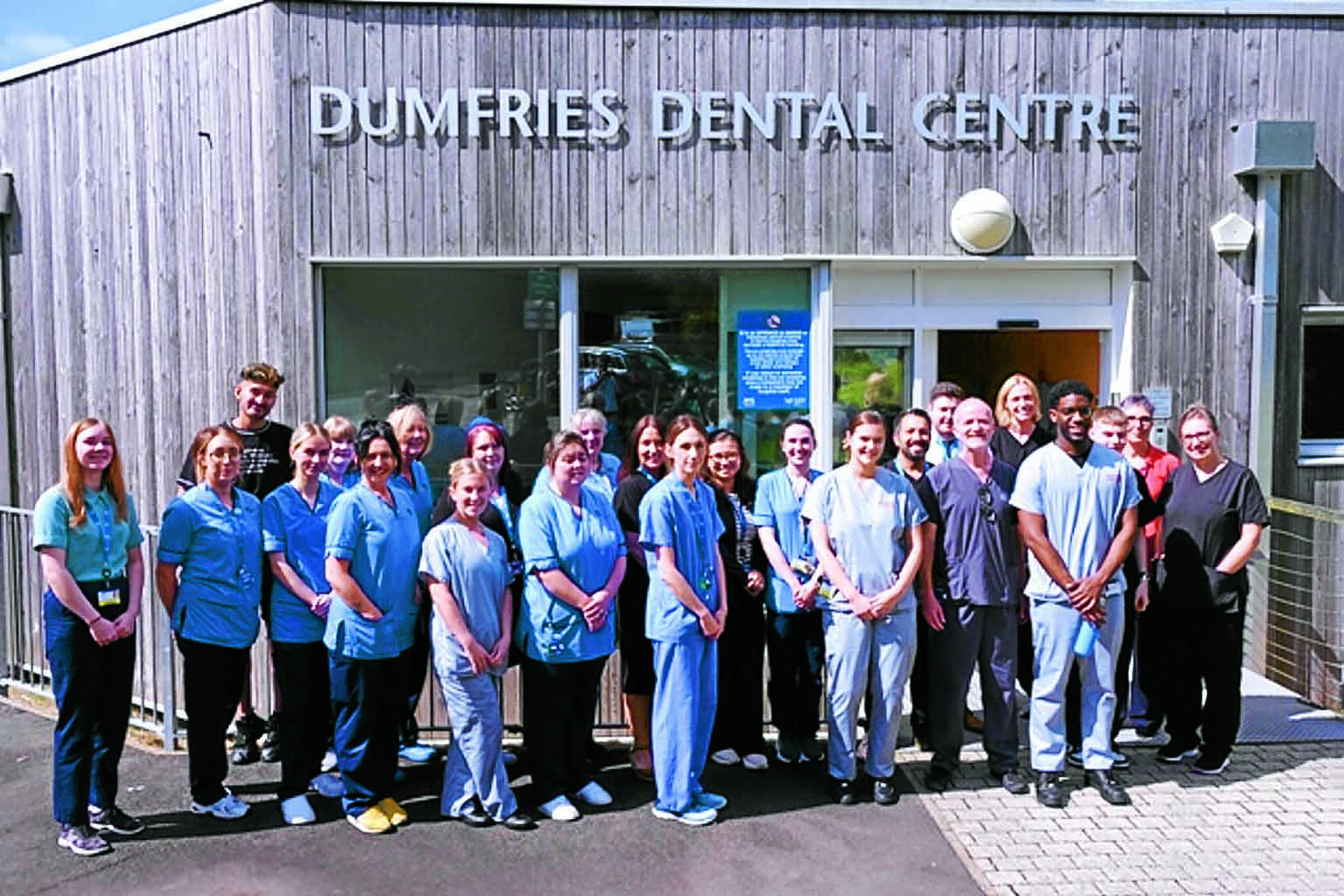 Smile for the incoming dentists!