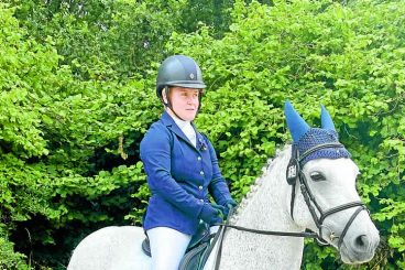 Teen rider turns out for Scotland