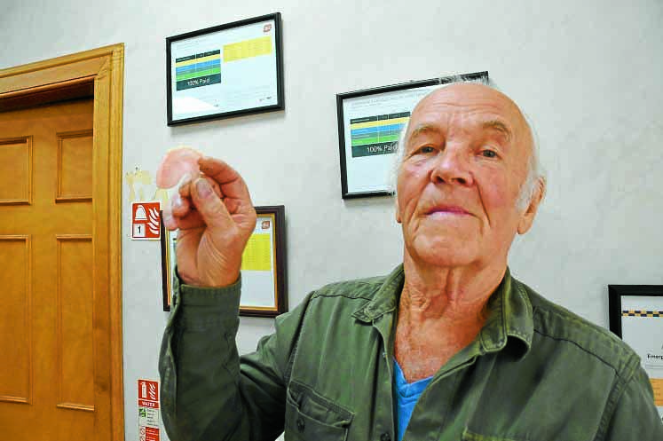 Dentures price is eye watering, says John