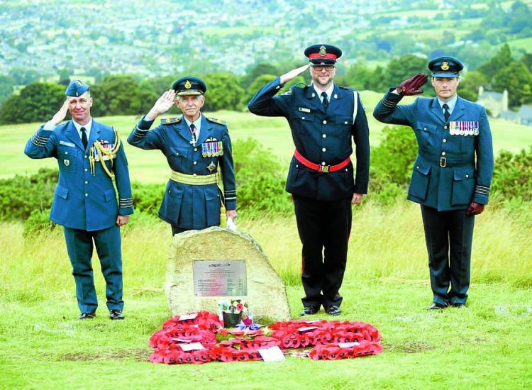 Service honours dead WWII airmen