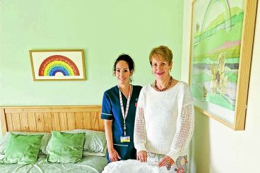 Kind donation for hospital Rainbow Room