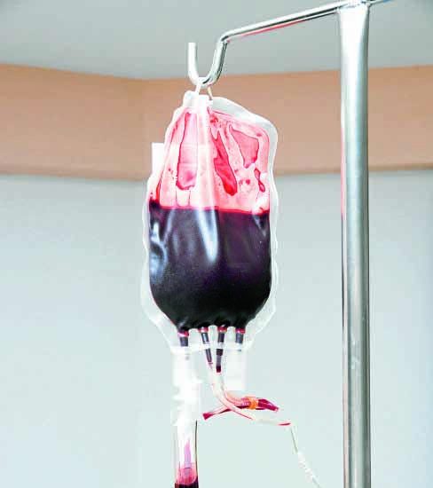 Change to blood donor session