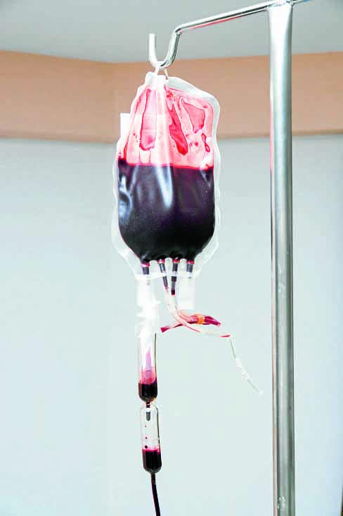 Change to blood donor session