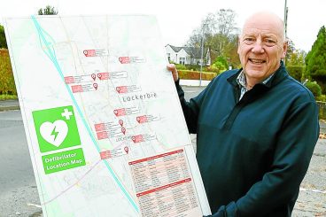 Roger’s lifesaving defib map