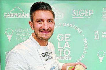 Martin tastes success at world gelato festival