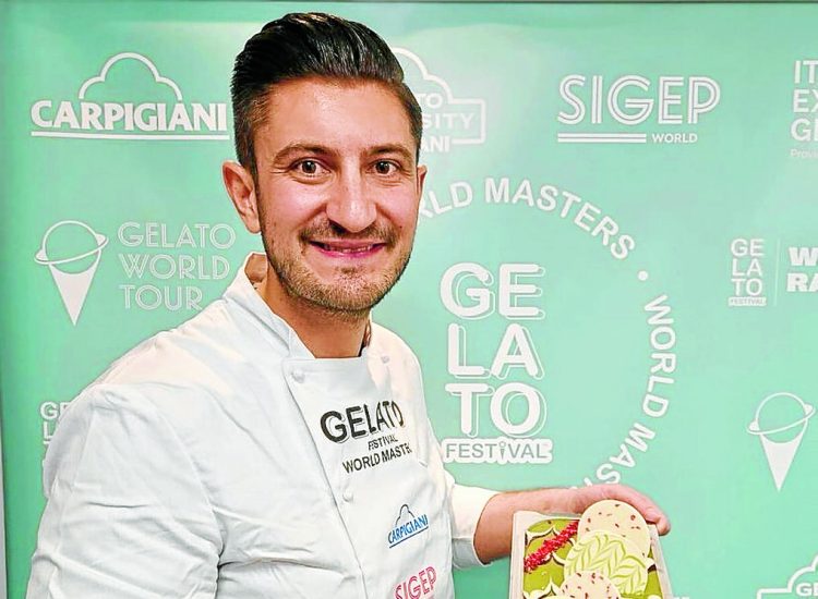 Martin tastes success at world gelato festival