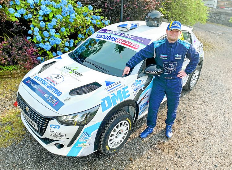 Rally star secures support