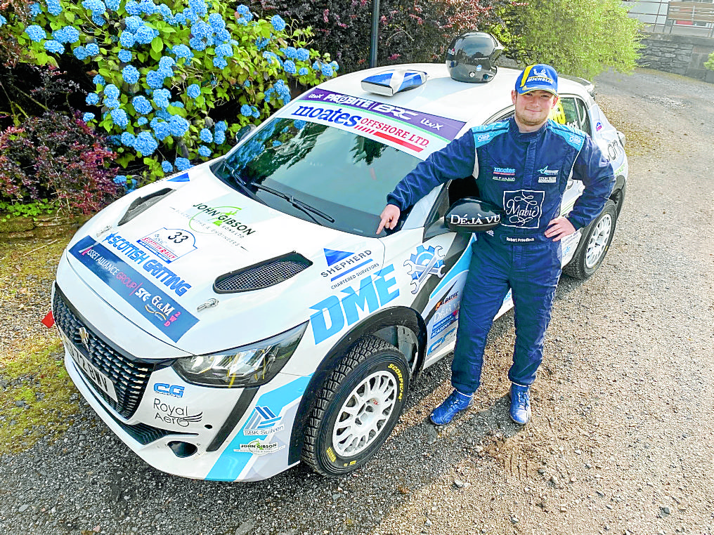 Rally star secures support