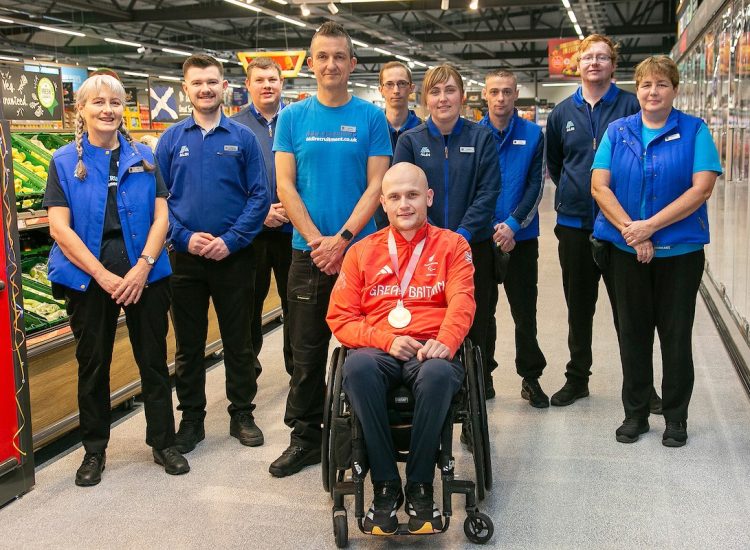 New Castle Douglas supermarket opens with help from Olympian