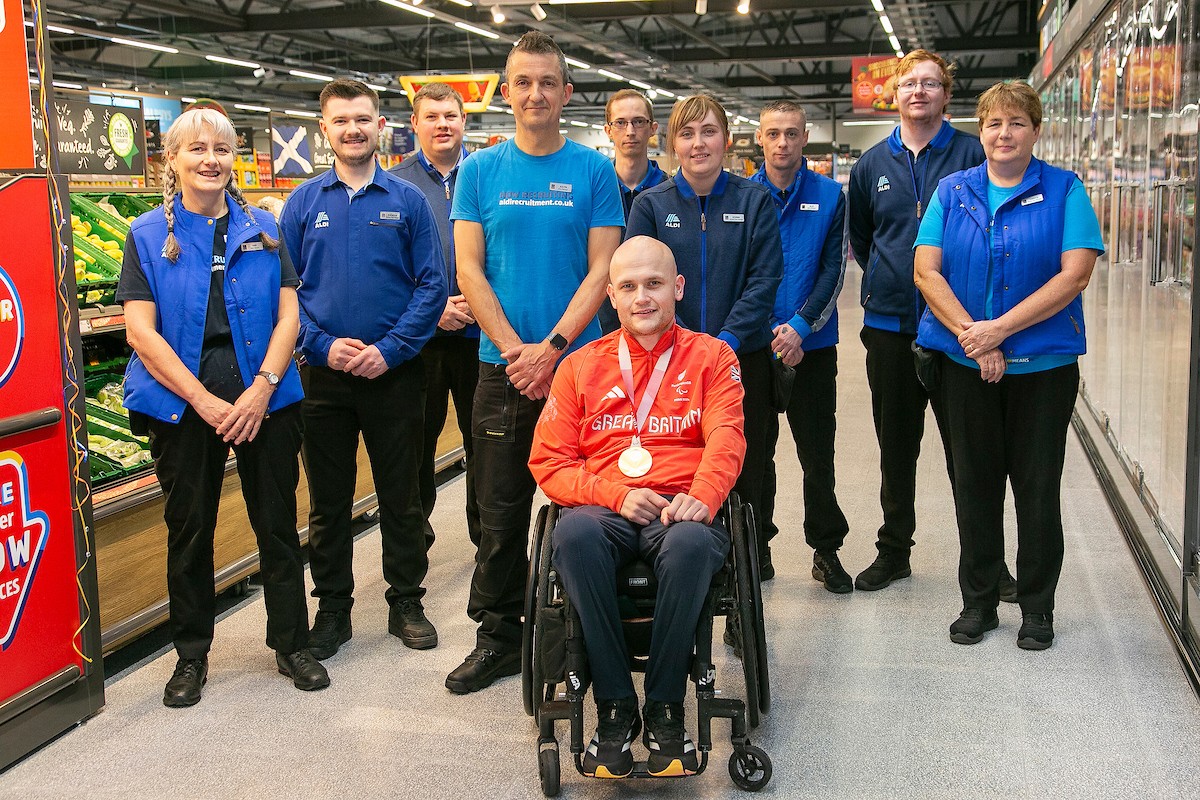 New Castle Douglas supermarket opens with help from Olympian