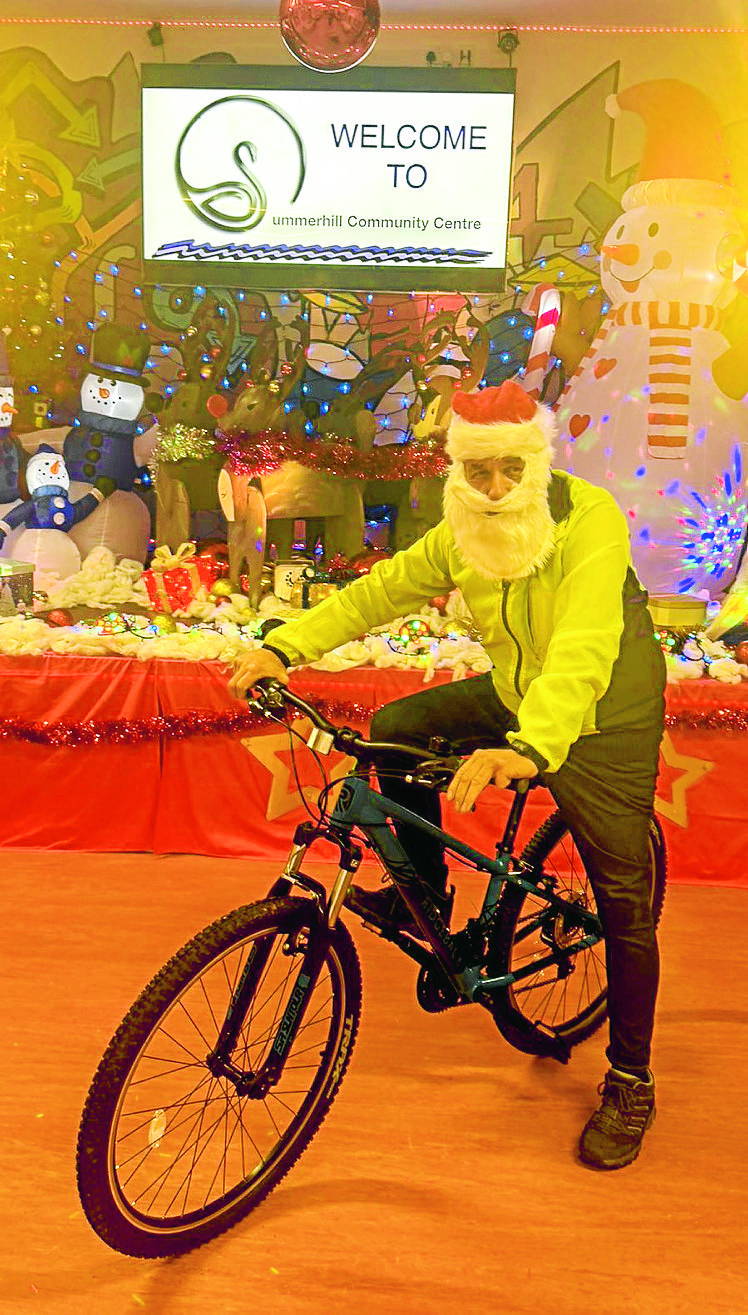 Christmas cycling cheer