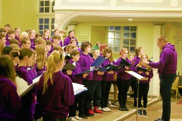 Warm German welcome for young singers