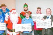 Tiles firm supports five good causes