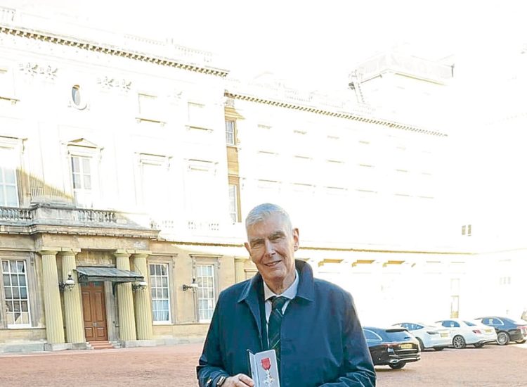 Police investigator receives MBE