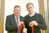 Paralympian discusses inclusion and accessibility in sport with politicians