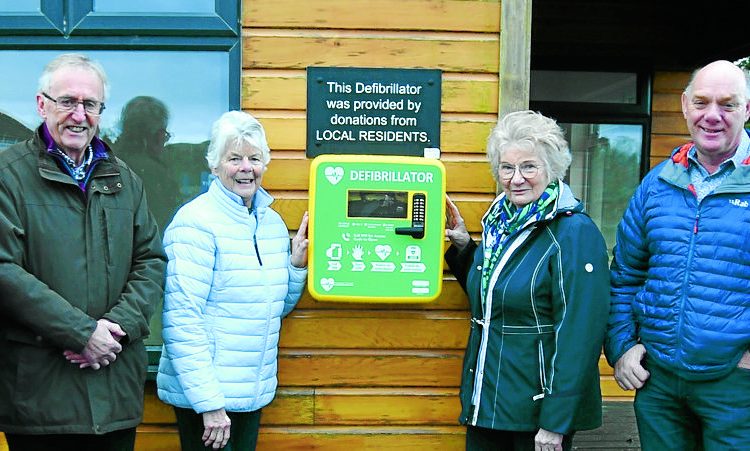 Community funds defib