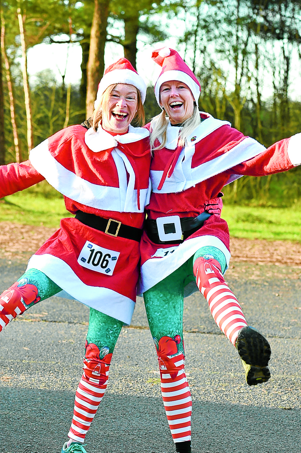 ADAC Santas get in the fast lane!