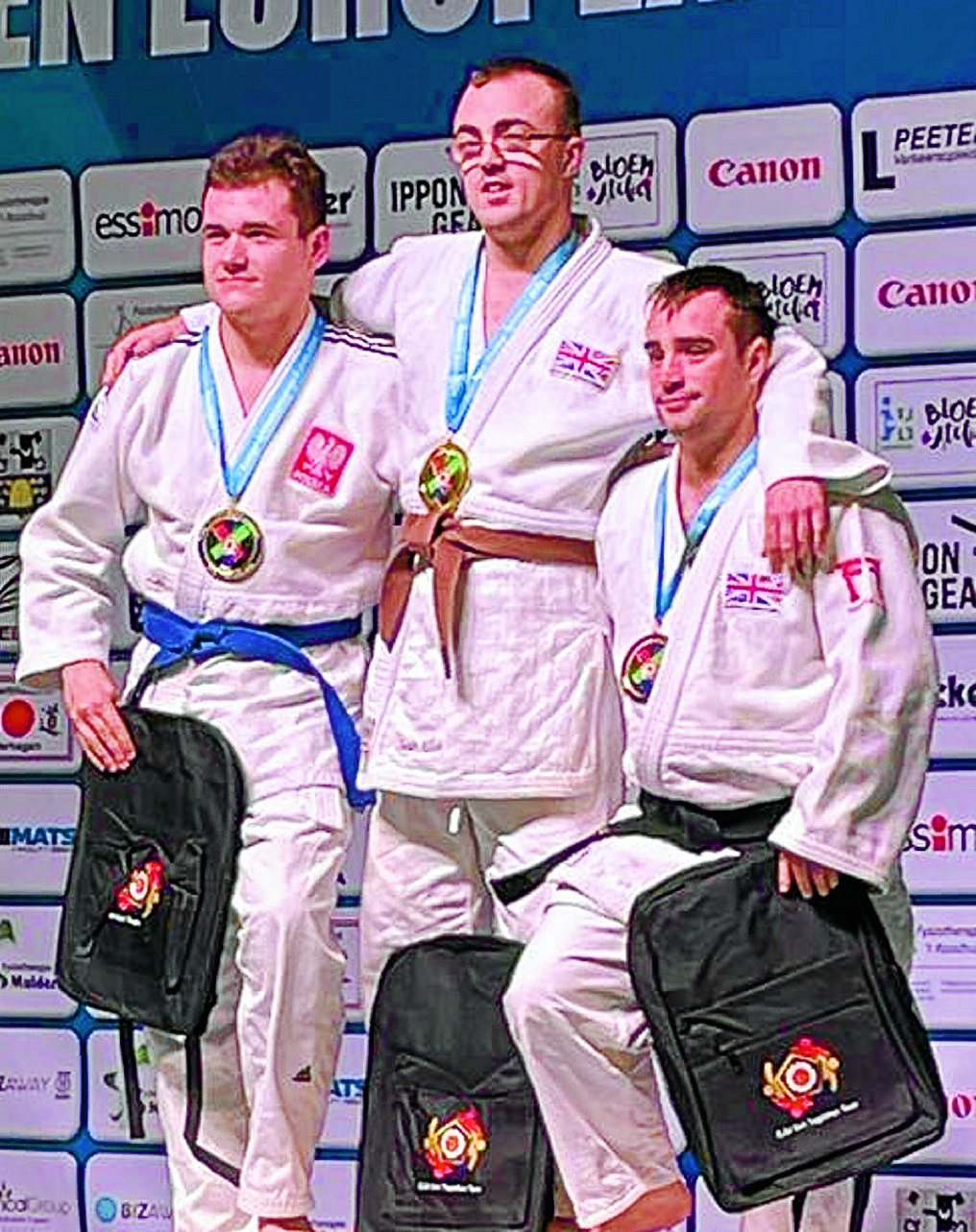 Judo star Sean wins gold on international stage