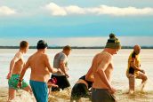 Great turnout for New Year's Day dook