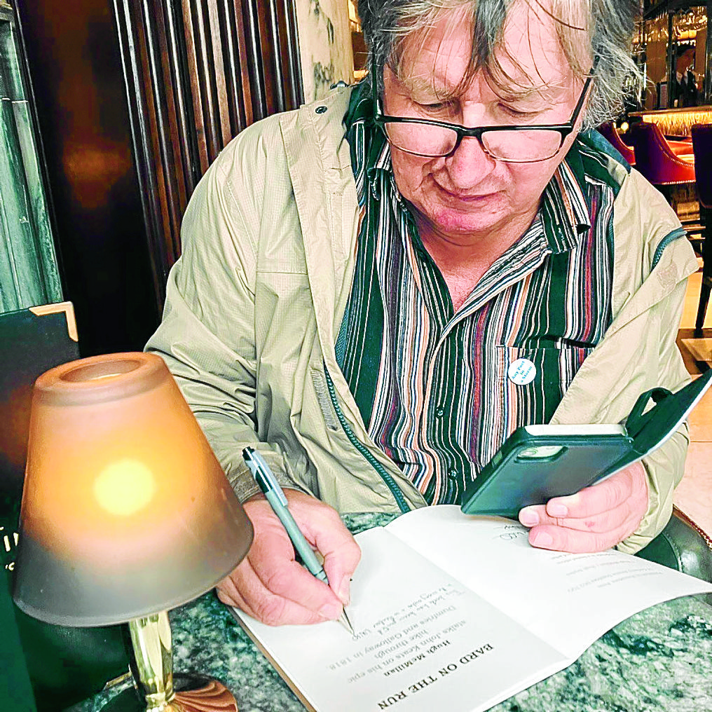 Poet prepares to walk in John Keats’ shoes