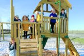 School invites everyone to enjoy new playground