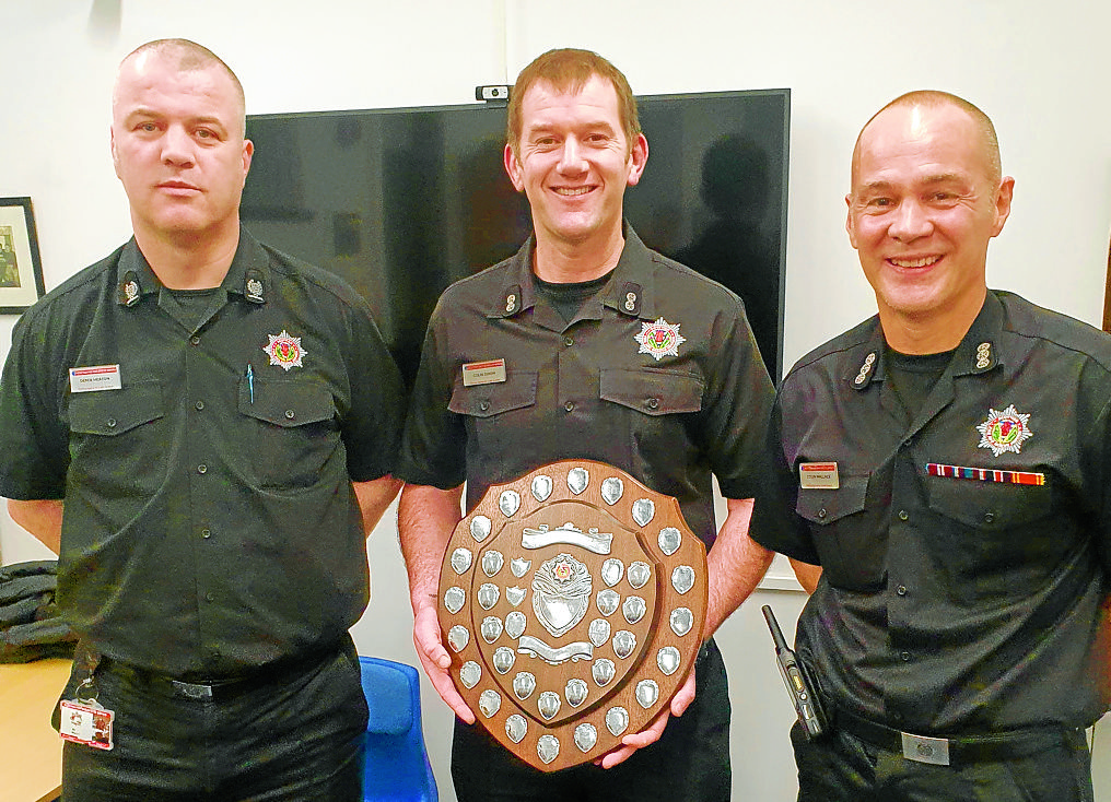 Eskdale fire station crowned best in region