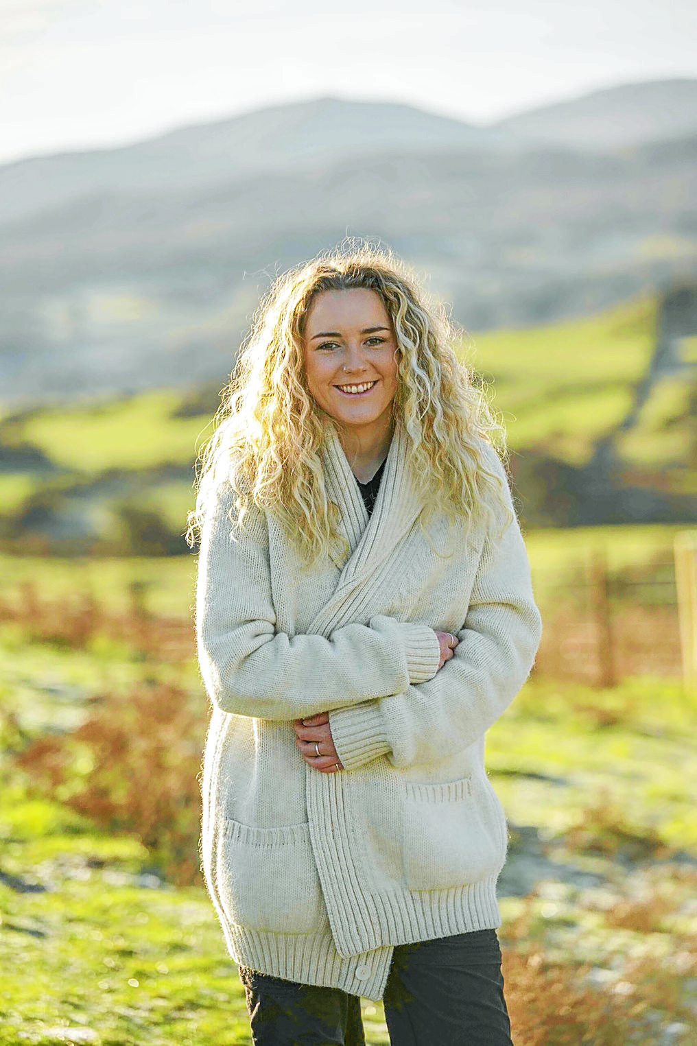 Luxury Galloway knitwear helps to promote Scotland