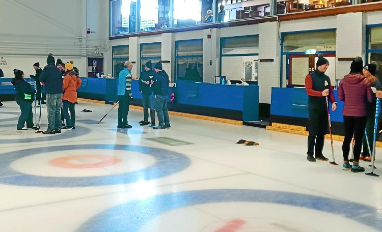 Curling event enjoyed by all